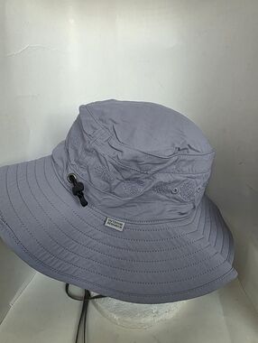 Outdoor Research Women Solar Roller Sun Hat Haze-Rice Embroidery UPF 50+ Small